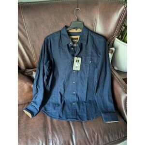 CQR Men's All Cotton Flannel Shirt, Long Sleeve Casual Button Up Plaid Shirt